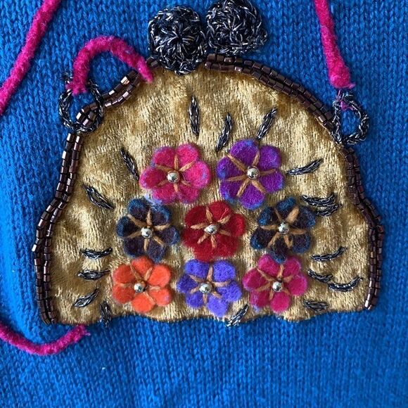 Vintage Design Options by Philip & Jane Gordon Medium with faux fur neck/sleeves - Picture 3 of 16